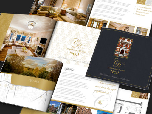 Cumberland House Brochure design